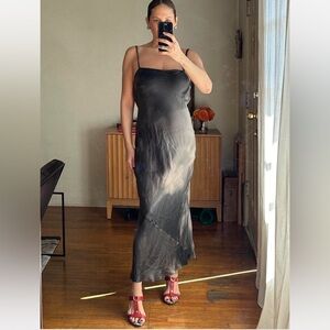 Silk Laundry Slip Dress